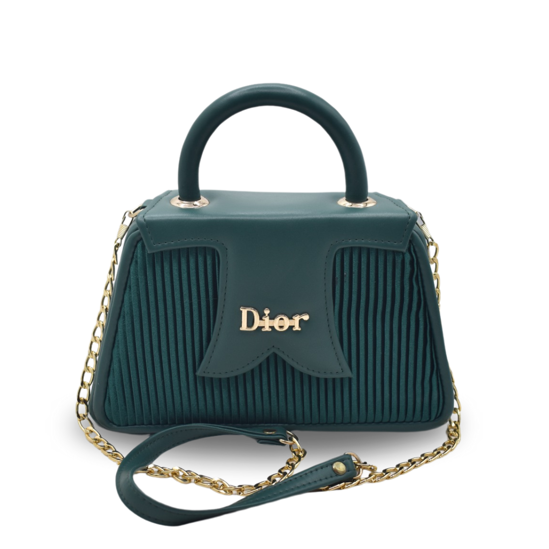 imported Chic Velvet Front Flap  DIOR Handbag