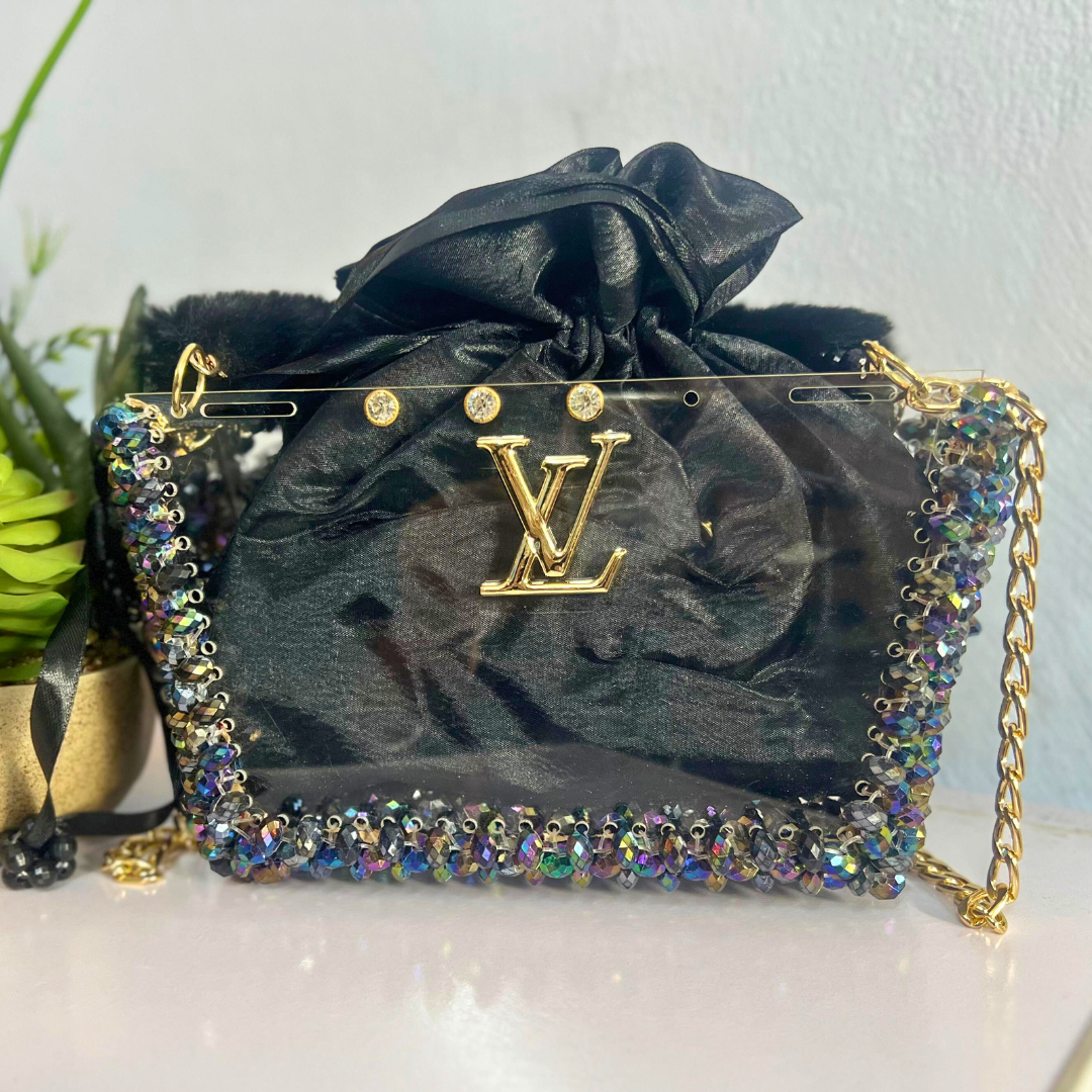 Luxury Meets Style: Premium LV Pearls Crossbody Bag for Trendy Girls