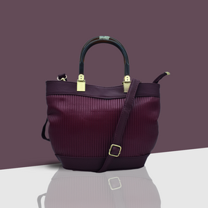 Stylish PU Leather Handbag – Durable, Chic & Versatile for Every Occasion